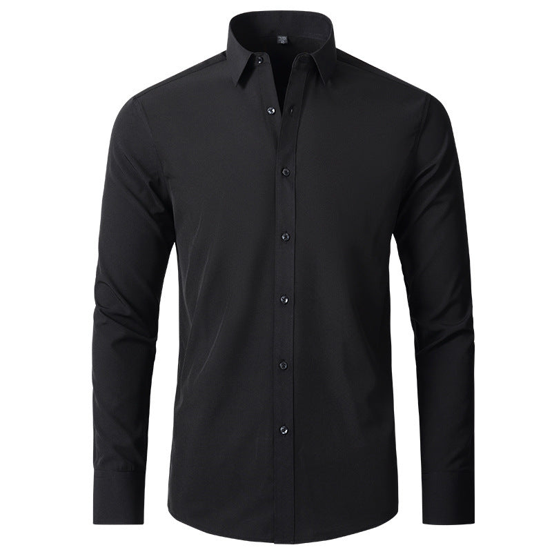 Collared Long Sleeve Button Up Shirt