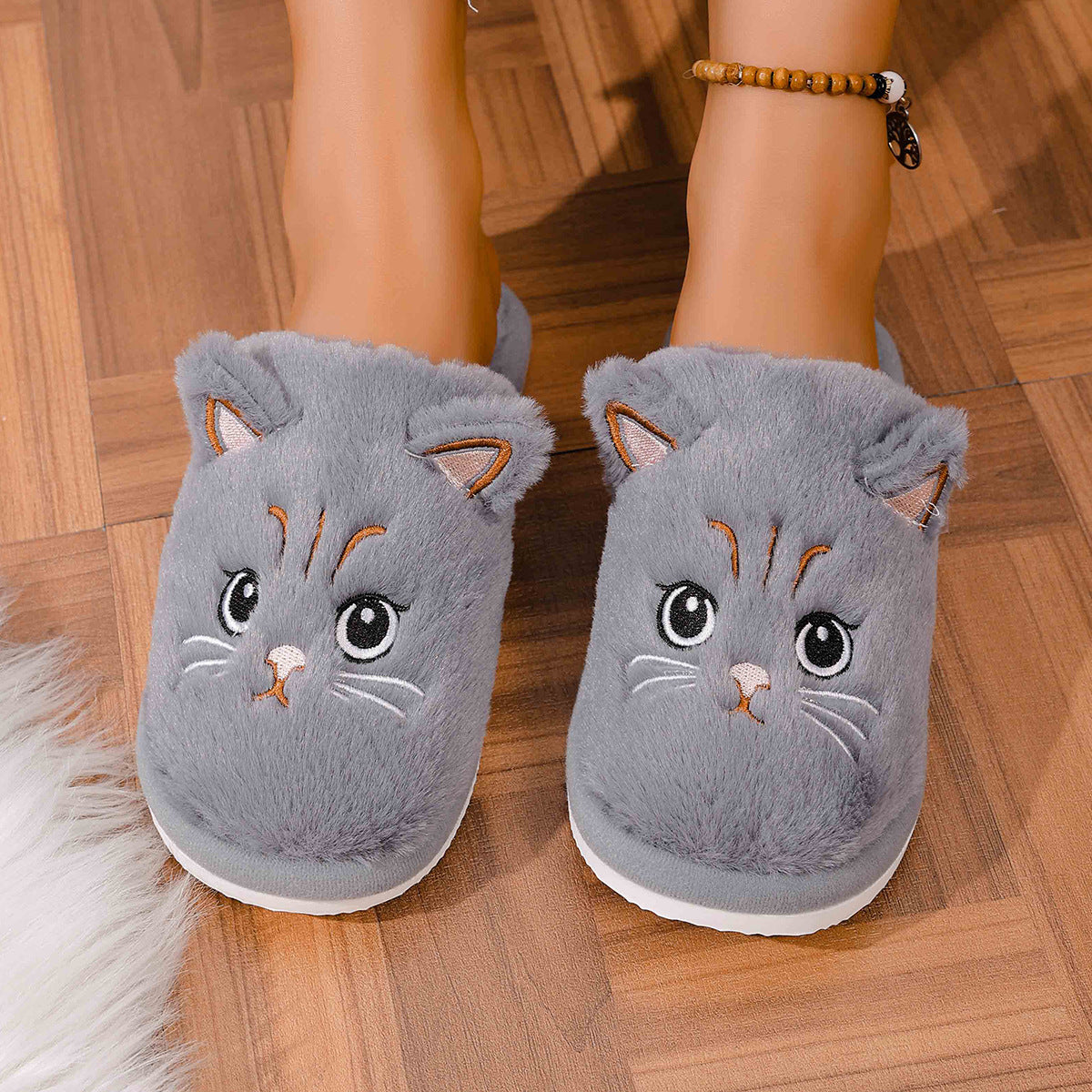 Christmas Plush & Kitty Slippers