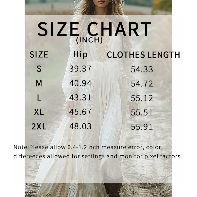 Elegant Floral Lace Bohemian Dress