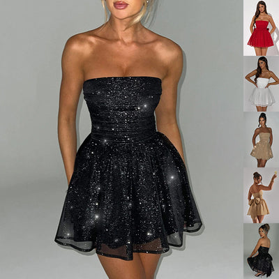 Short Sexy & Strapless Dress
