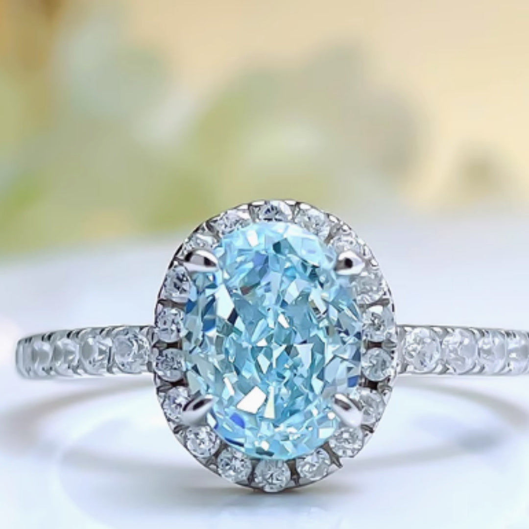 1.5 Carat Aquamarine Ring