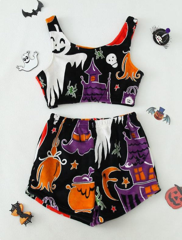 Wickedly Cozy Flannel Pajama Set