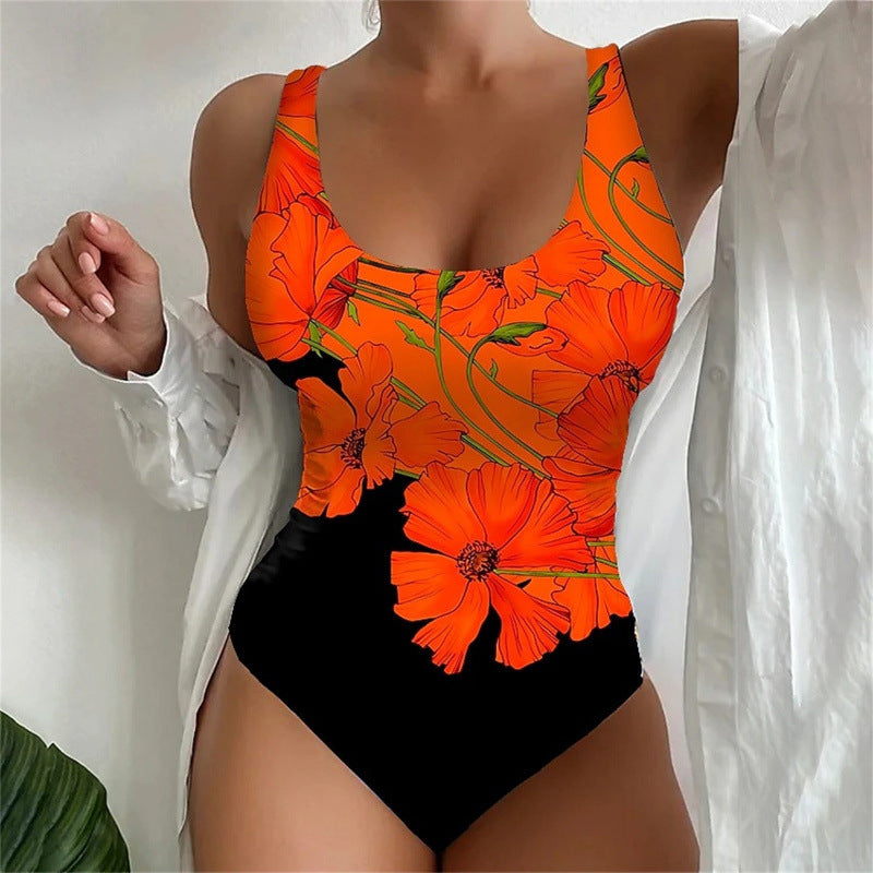 Stylish One-Piece Woman's Swimsuit
