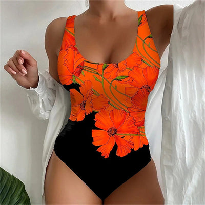 Stylish One-Piece Woman's Swimsuit