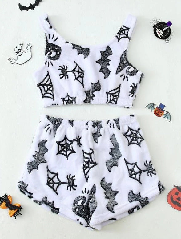 Wickedly Cozy Flannel Pajama Set
