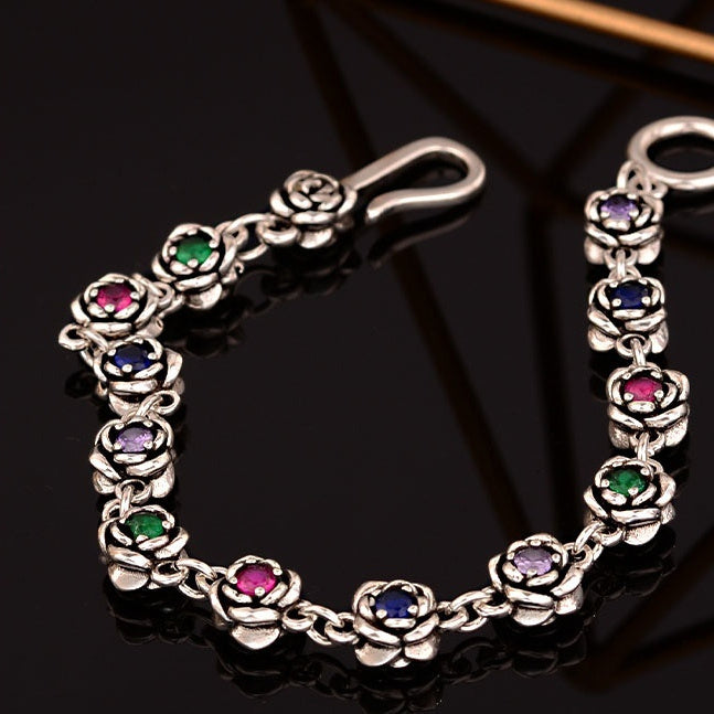 Roses Necklace & Bracelet