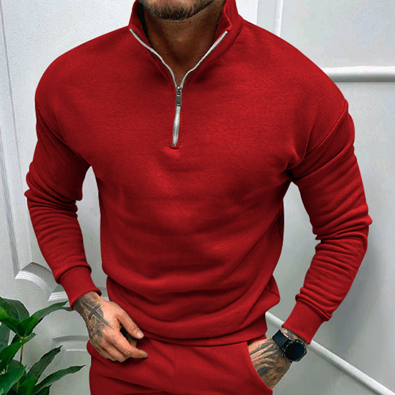 Cozy Fleece Half-Zipper Sweater