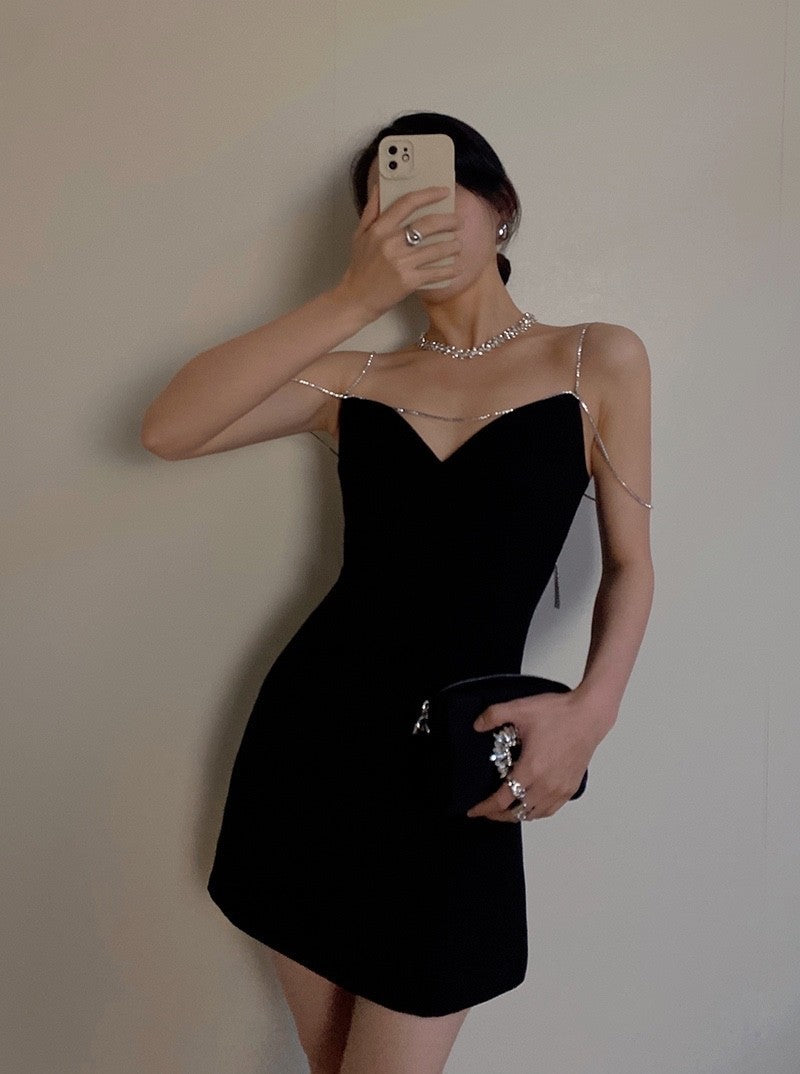 Little Black Sling Dress