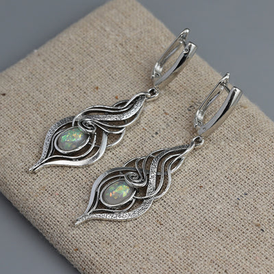 Retro Metal Drop Earrings