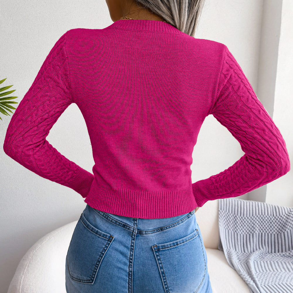 Radiant Cut-Out Sweater