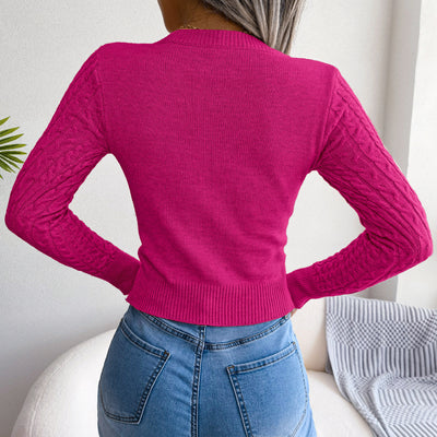 Radiant Cut-Out Sweater