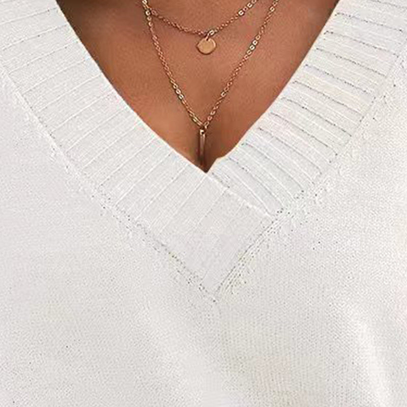 Gorgeous Low-Cut Sweater