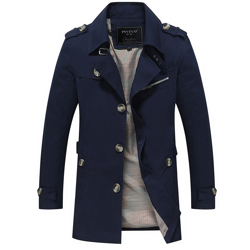 Single-Breasted Trench Coat