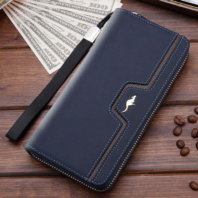 Men's Wallet Long Zipper