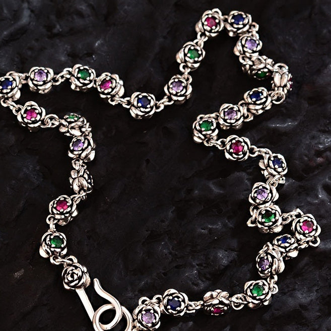 Roses Necklace & Bracelet