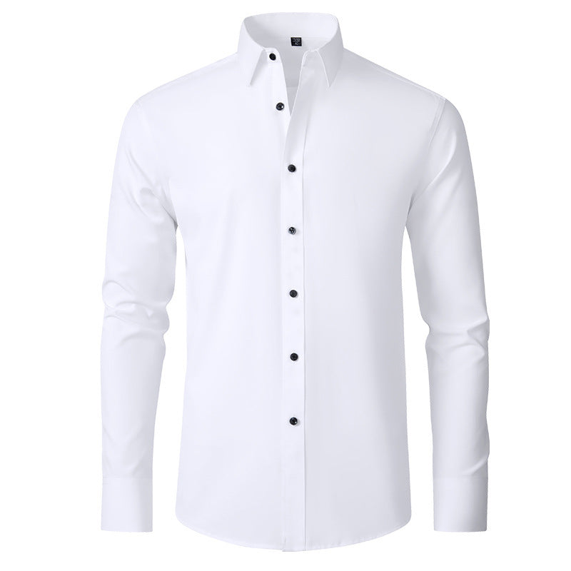 Collared Long Sleeve Button Up Shirt