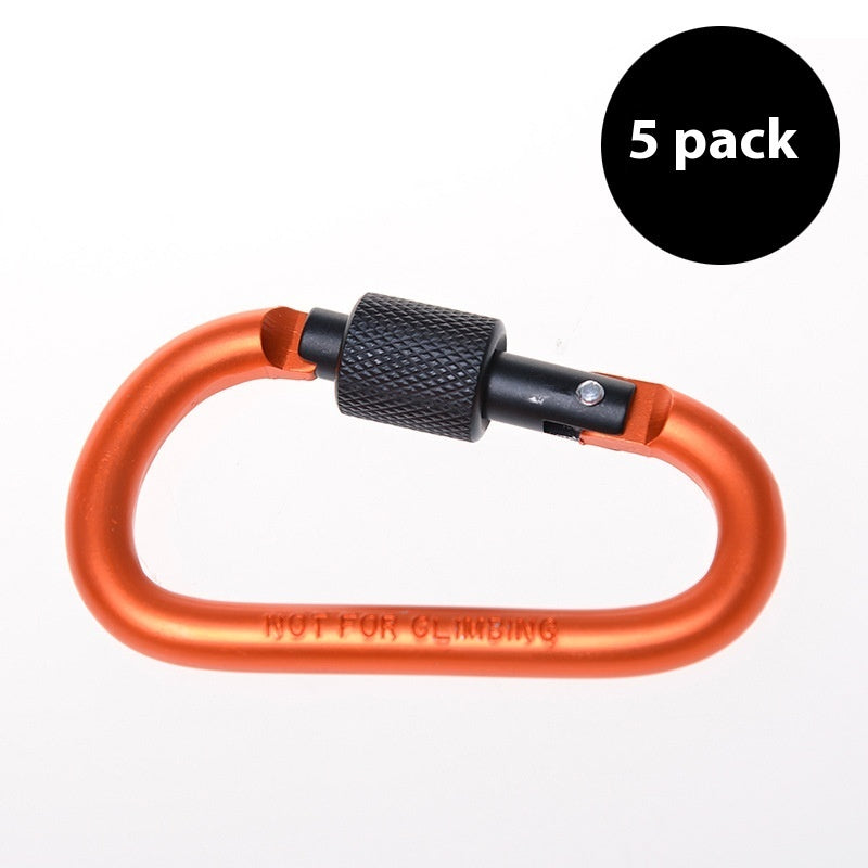 5 Pack D-Type Hanging Buckle