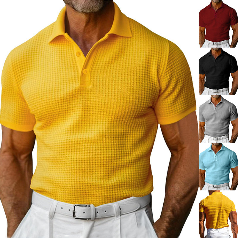 Textured Polo Shirt