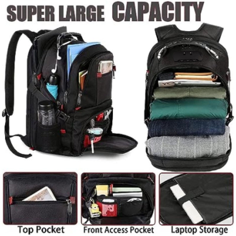 Large Capacity Multifunctional USB Backpack
