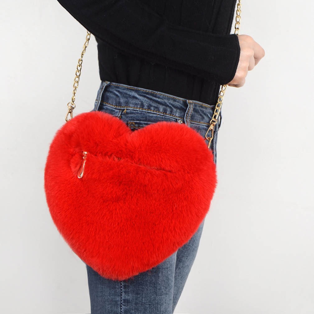 Love My New Bag Heart Shaped Purse