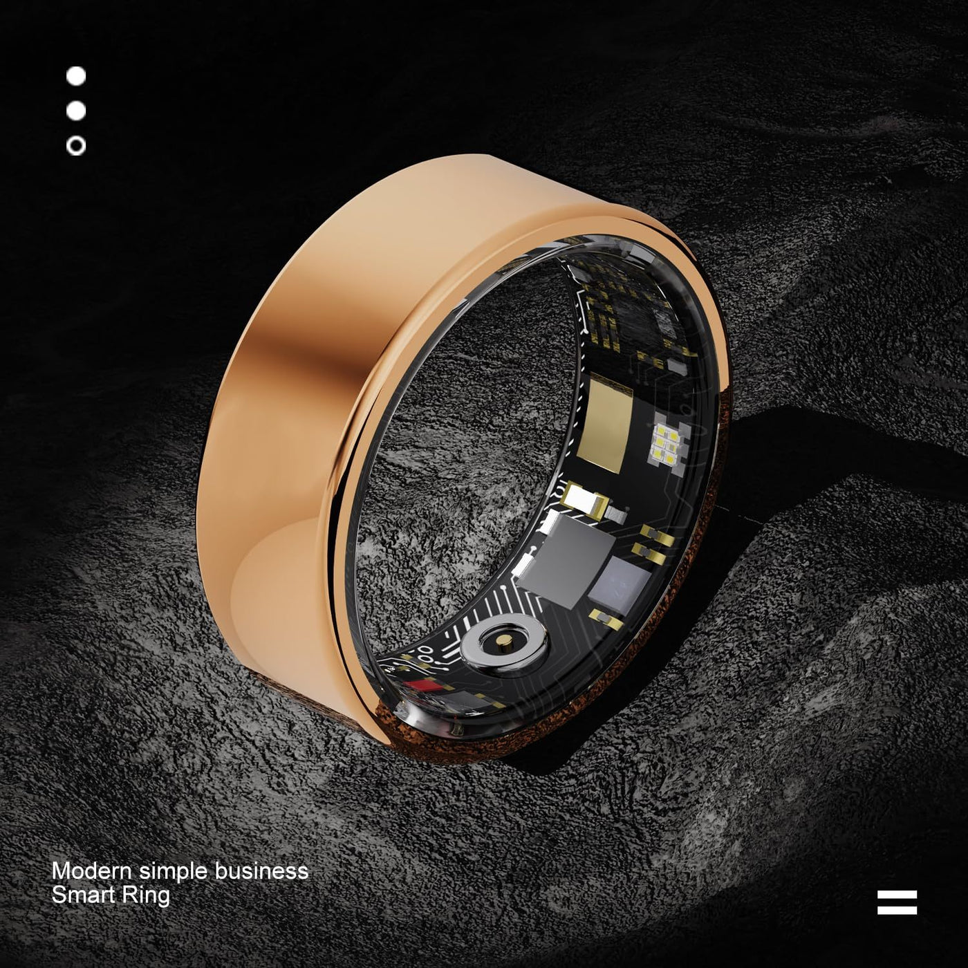 Health & Fitness Monitoring Smart Ring