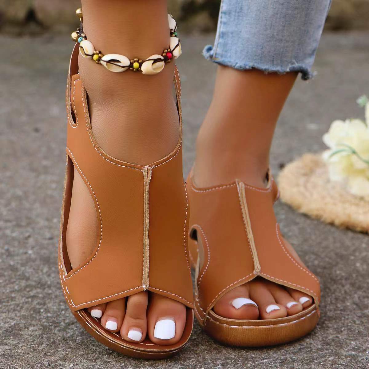 Casual Wedge Sandals
