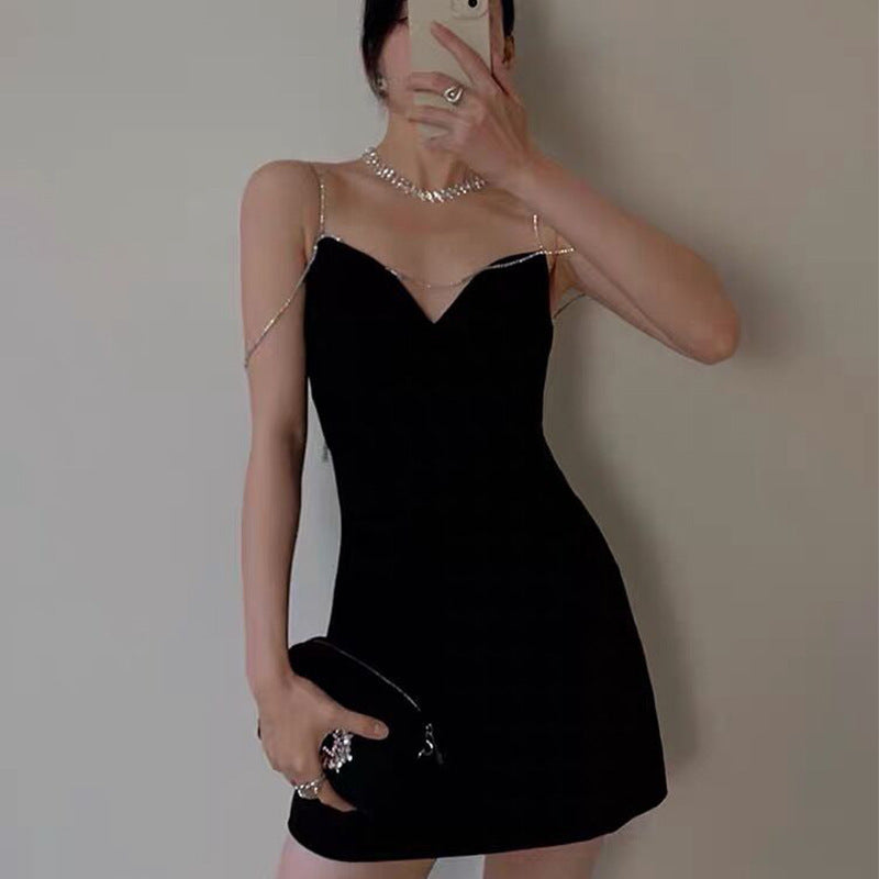 Little Black Sling Dress