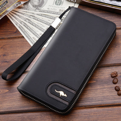 Men's Wallet Long Zipper