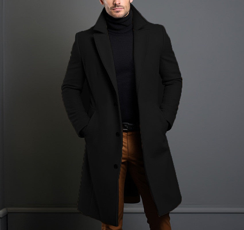 Regent Wool Trench Style Coat