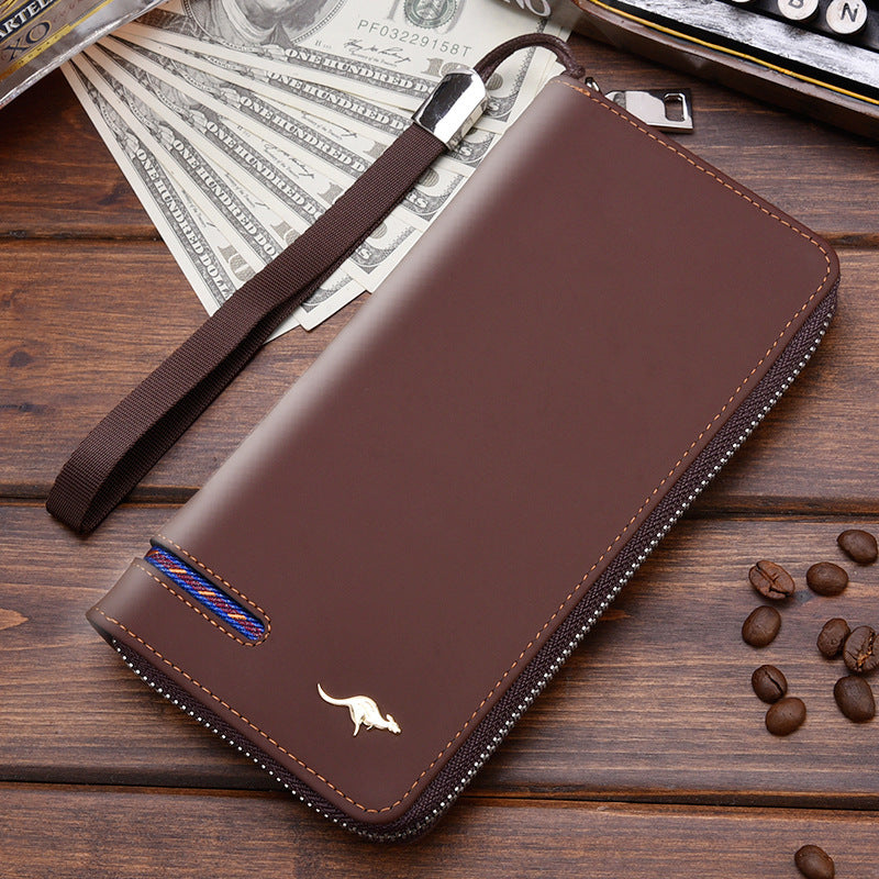 Men's Wallet Long Zipper