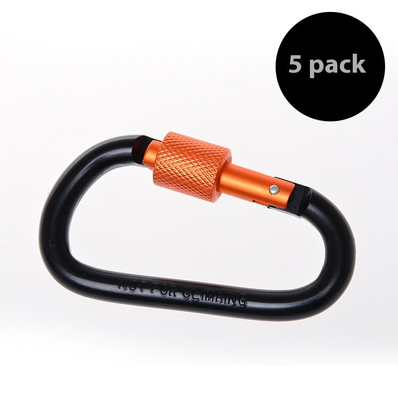 5 Pack D-Type Hanging Buckle