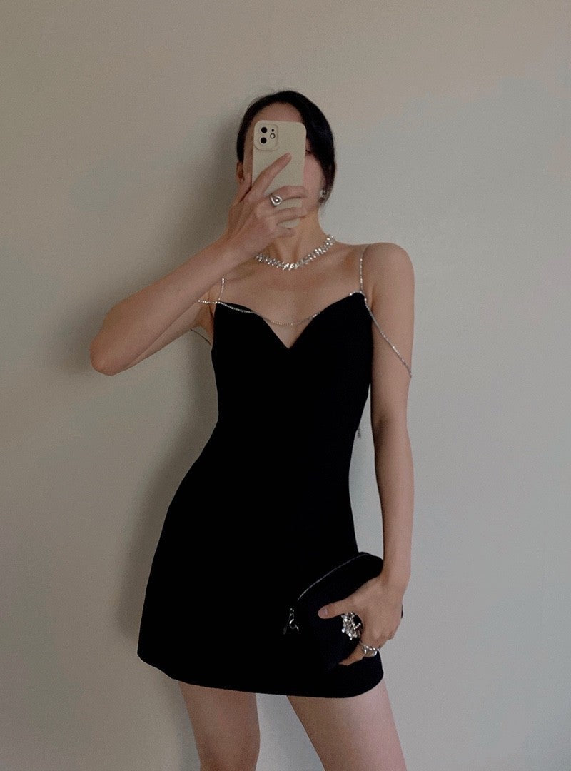 Little Black Sling Dress