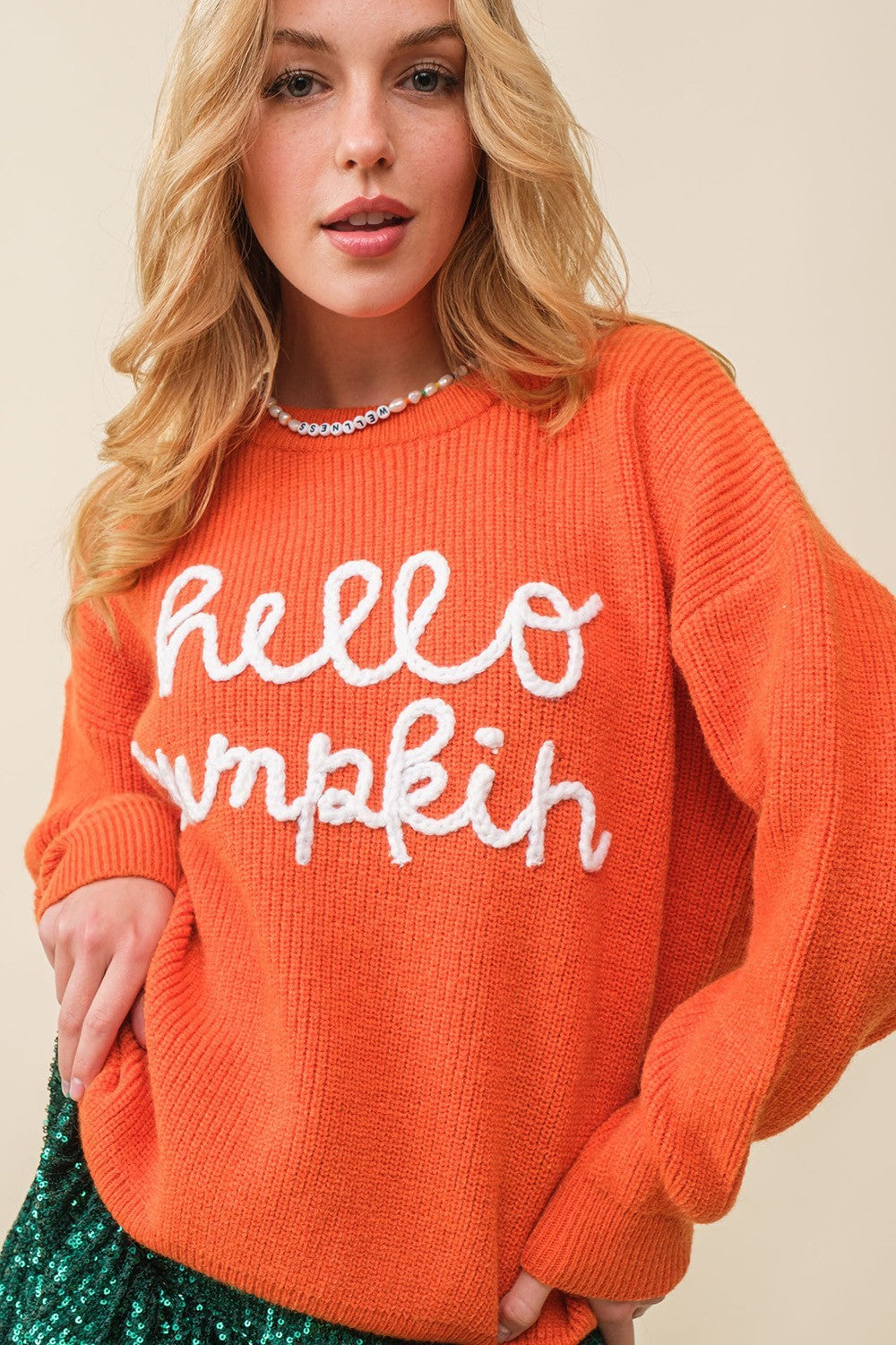 Hello Pumpkin Sweater